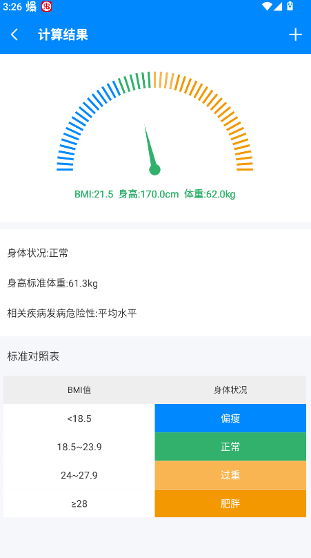 bmi计算器最新版本