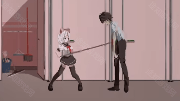 白毛少女大战僵尸