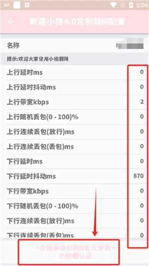 小格弱网内部版