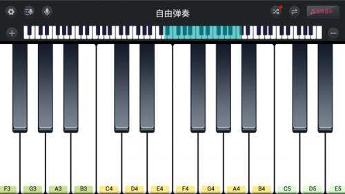钢琴键盘