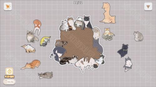 挤在一起的猫猫去广告版图片3