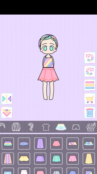 粉彩女孩