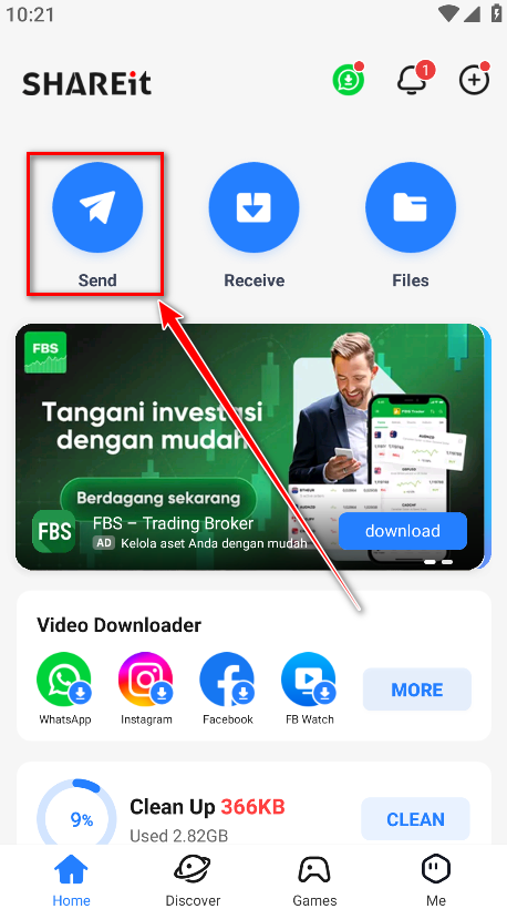 茄子快传官方版app(shareit)