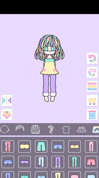 粉彩女孩