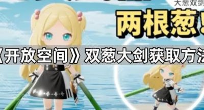 《开放空间》双葱大剑获取方法